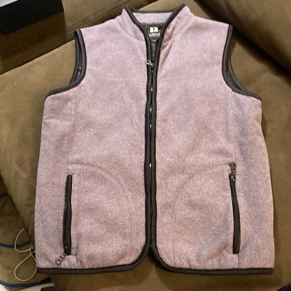 Barrage authentic  purple fleece vest